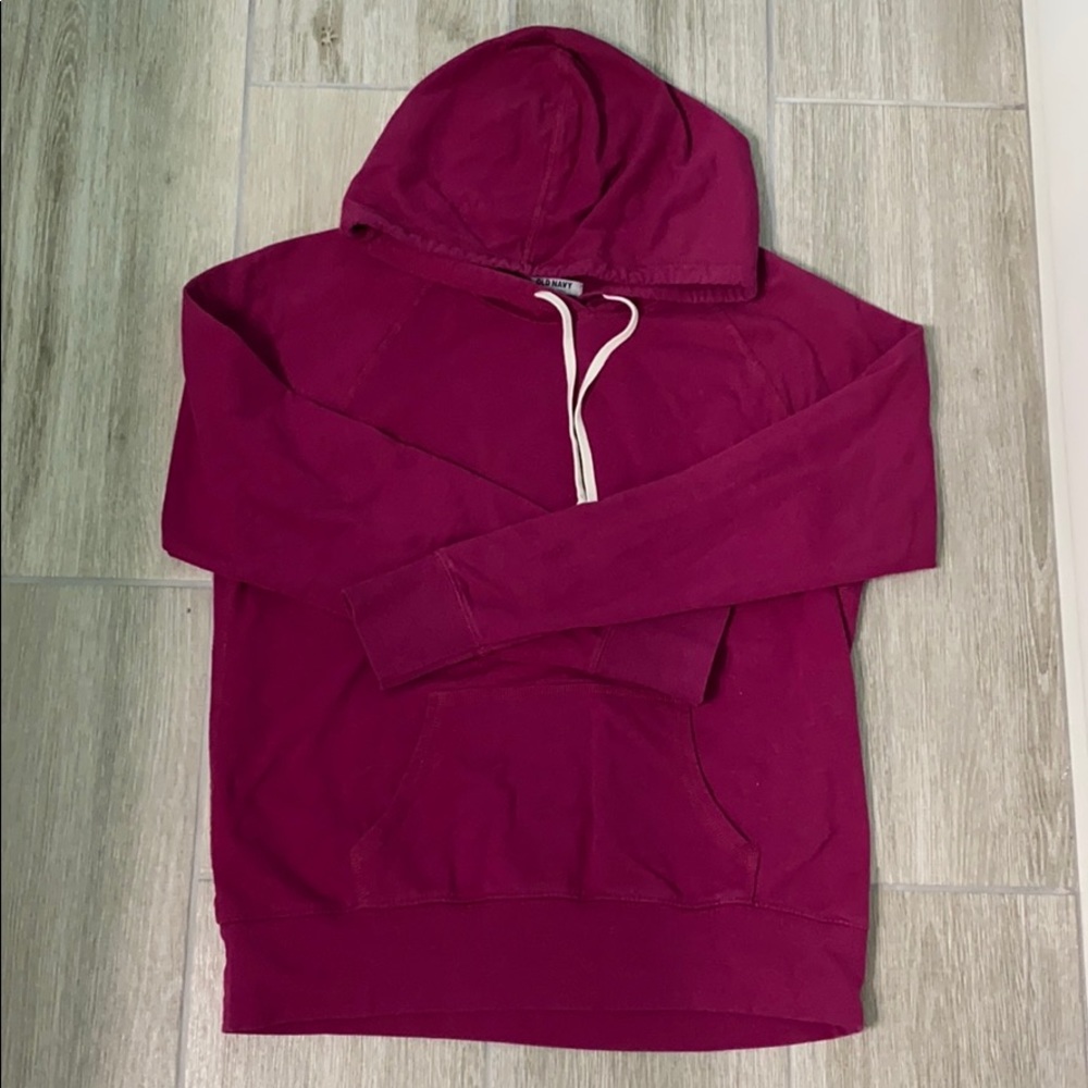Casual hooded sweatshirt